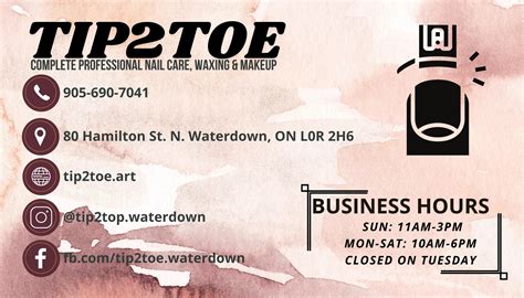 Tip2Toe Waterdown 